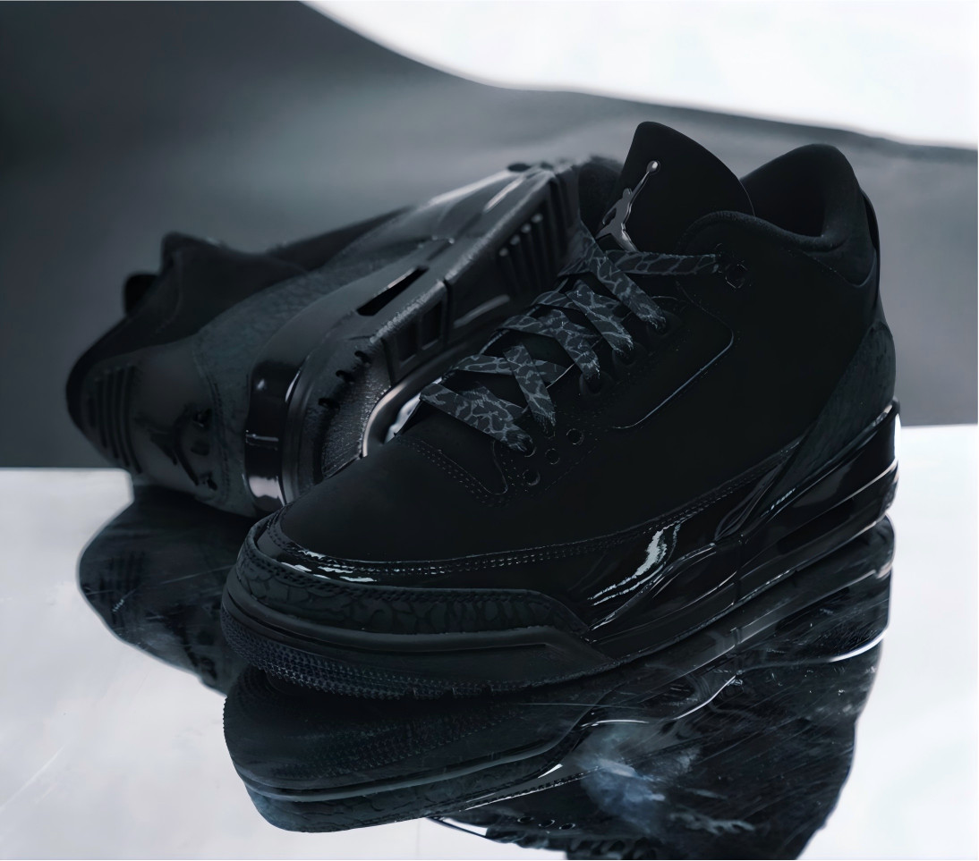 Air Jordan 3 Retro Black Cat (2025) CT8532-001 New Shoes Sneakers Fast Ship