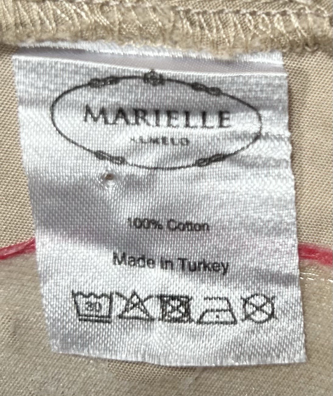Marielle Almelo Dress Laetitia Beige , One Size, 100% Egypt Cotton