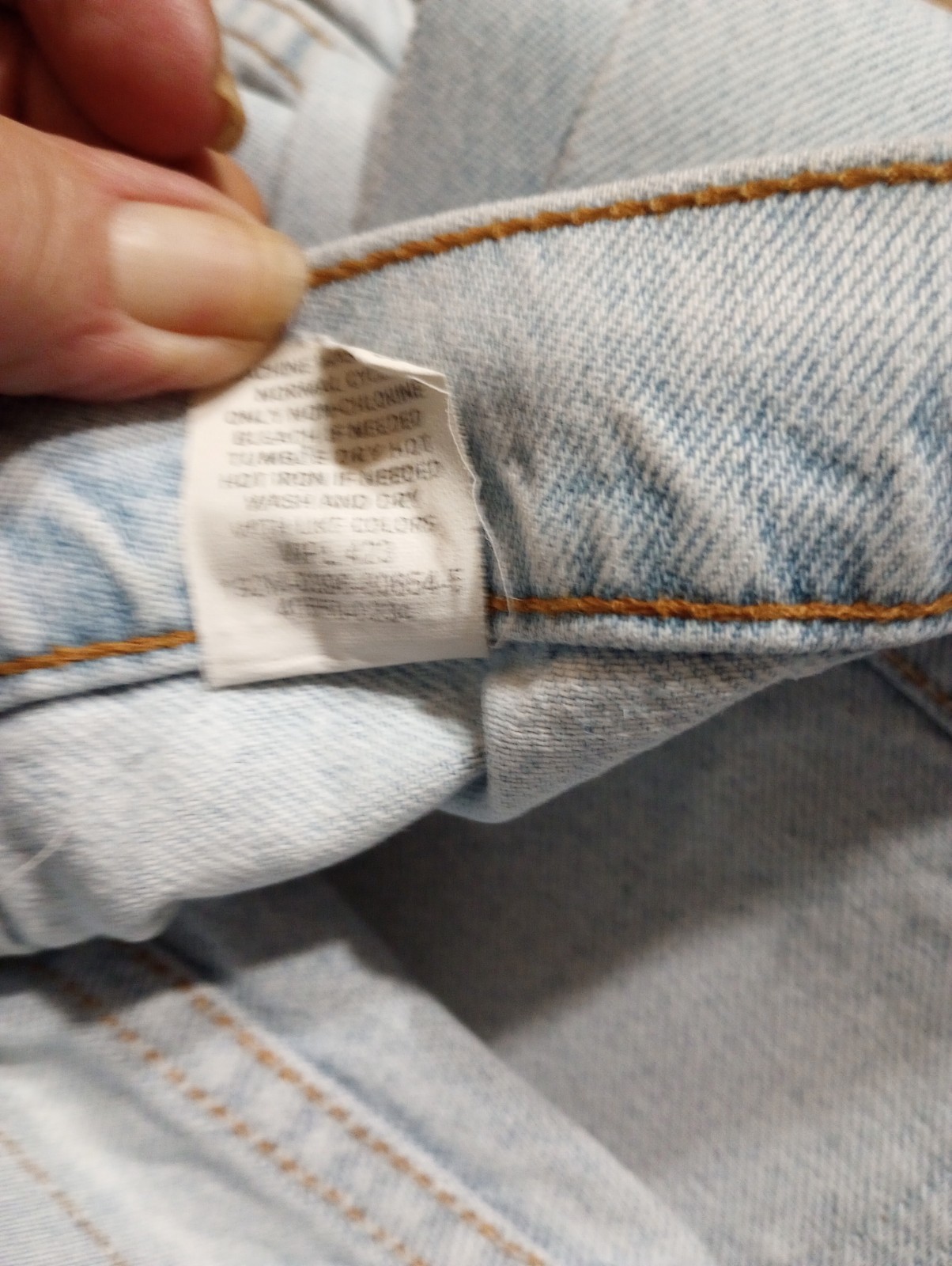 2 Pair Vintage Levis 550 Orange Tab Jeans Mens 40×30 Light Wash Relaxed Fit 90s