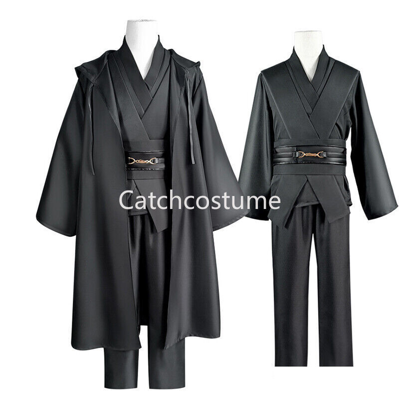 Star Wars Jedi Anakin Skywalker Cosplay Costume Full Set Halloween Party Outfits