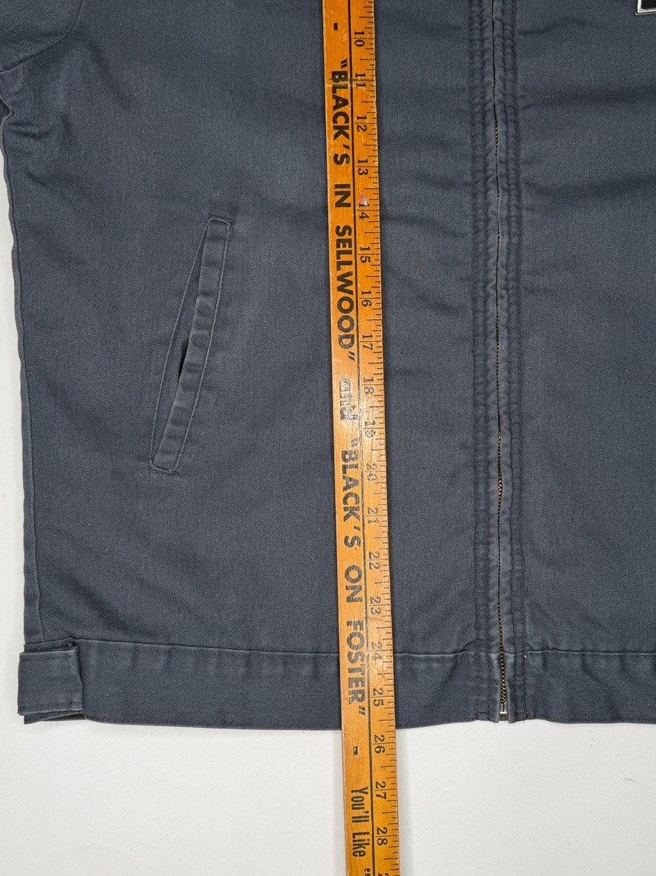 Vintage Pearl Jam Mechanic Work Delivery Jacket Gray | M