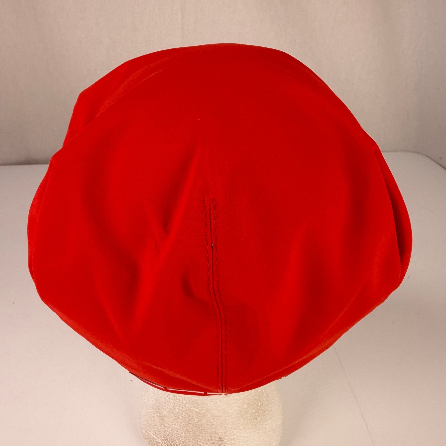 Puma Cobra Golf Hat Flat Cap Men’s Flexfit Red White Vented Pro Athlete