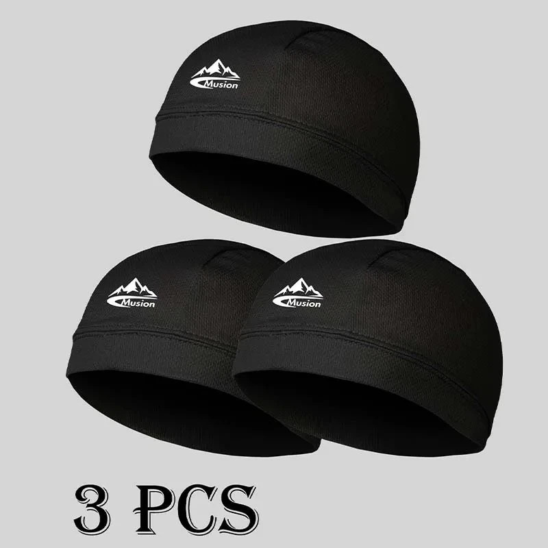 Cooling Skull Cap Helmet Liner Sweat Wicking Cycling Running Hat for Men