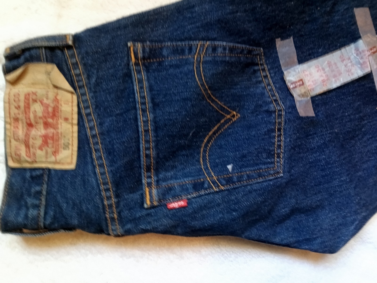 vintage 90s levis 501xx button fly jeans 28X30