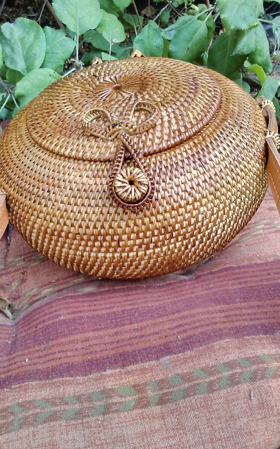 Ethnic Handwoven Rattan Attagrass Bali Bag for all occasions