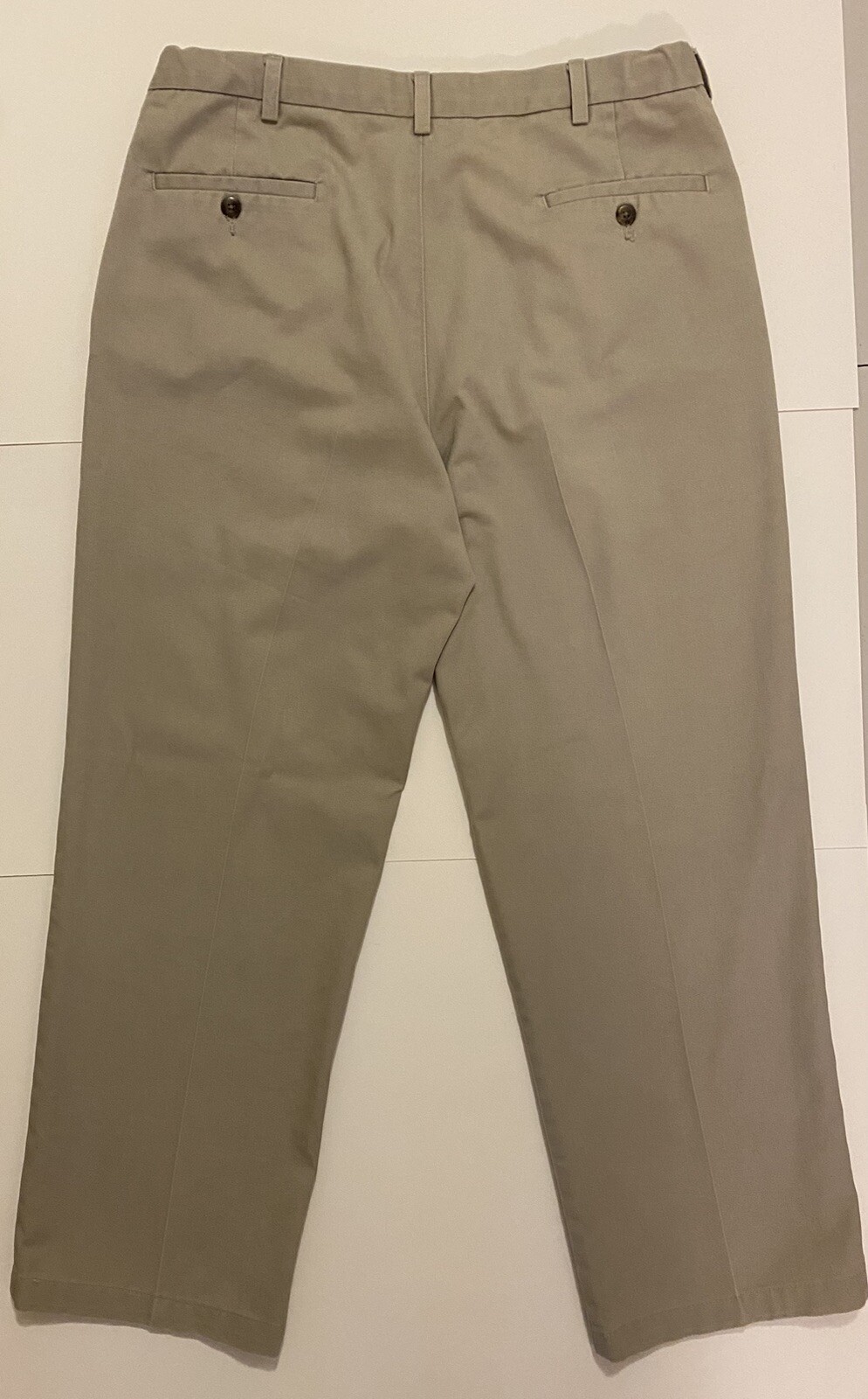 Haggar Dress Pants – Light Khaki – WPL 386 – 36×30 – 100% Cotton – Gently Used