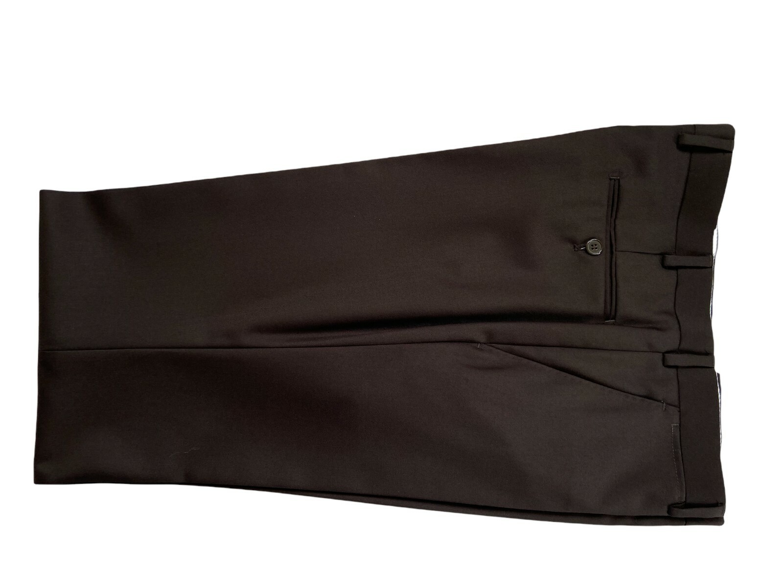 NAVIGATE Men’s Dark Brown Solid Color DROP 6 Classic Dress, 70% Discount.