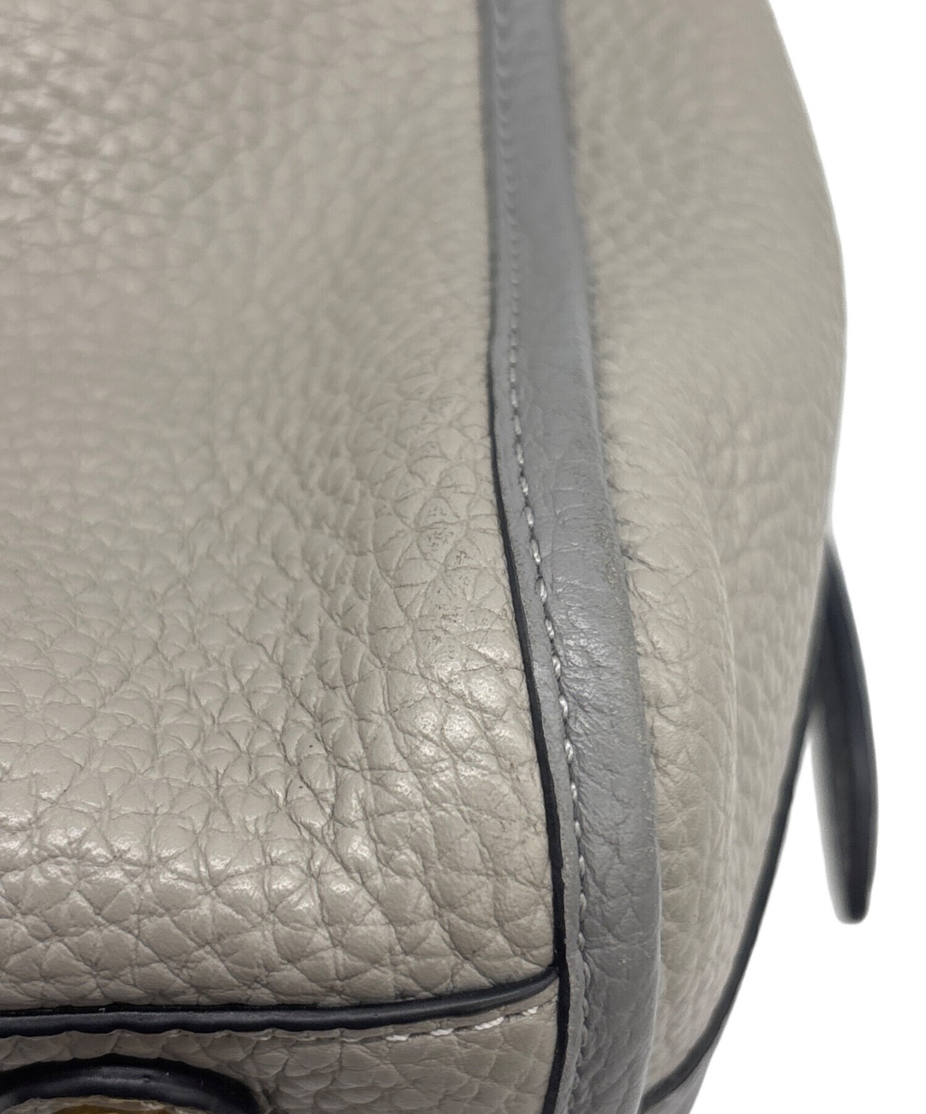 COACH LORI Handbag C6627 Tote bag SHOULDER BAG Leather Grey Women’s Auth