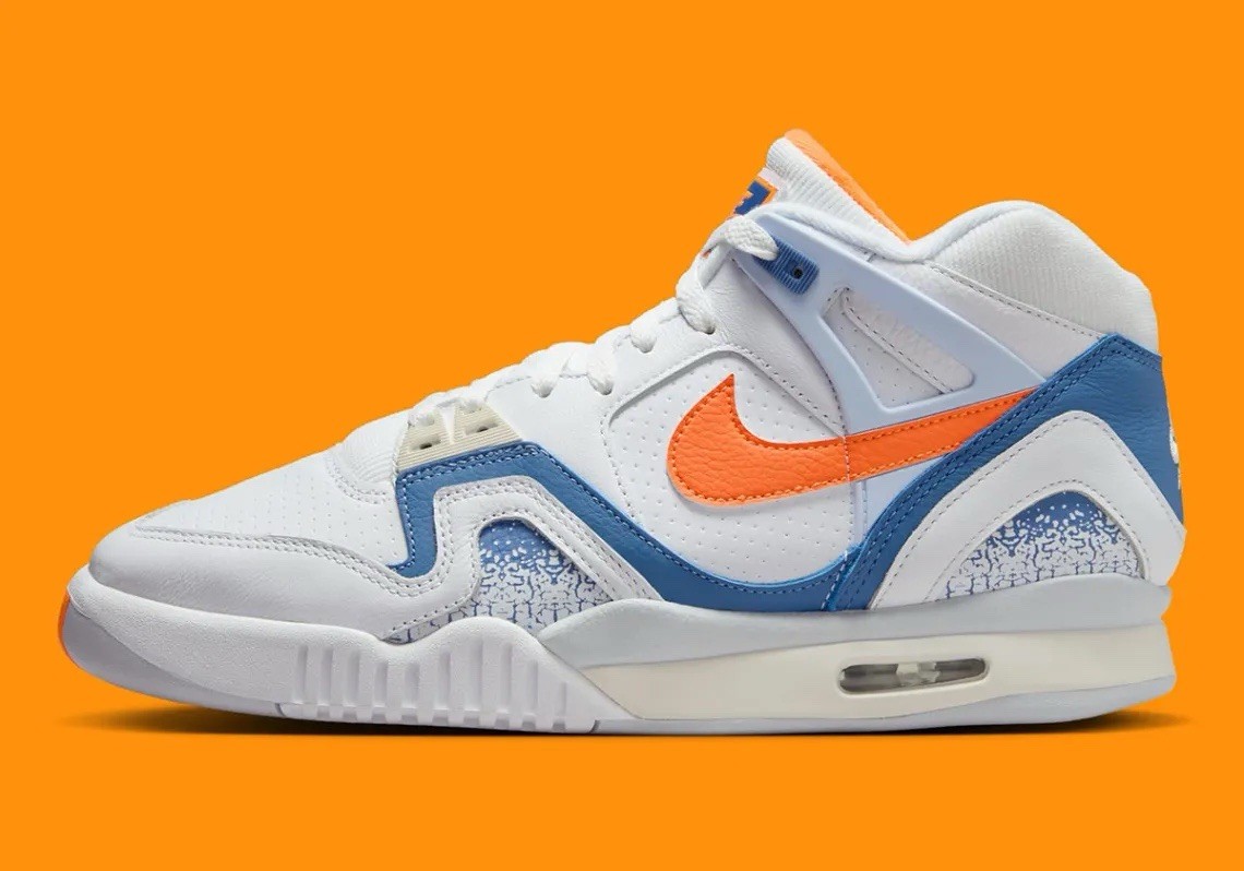 Nike Air Tech Challenge 2 Stone White Blue Athletic Sneakers FZ9033-101 Men Size