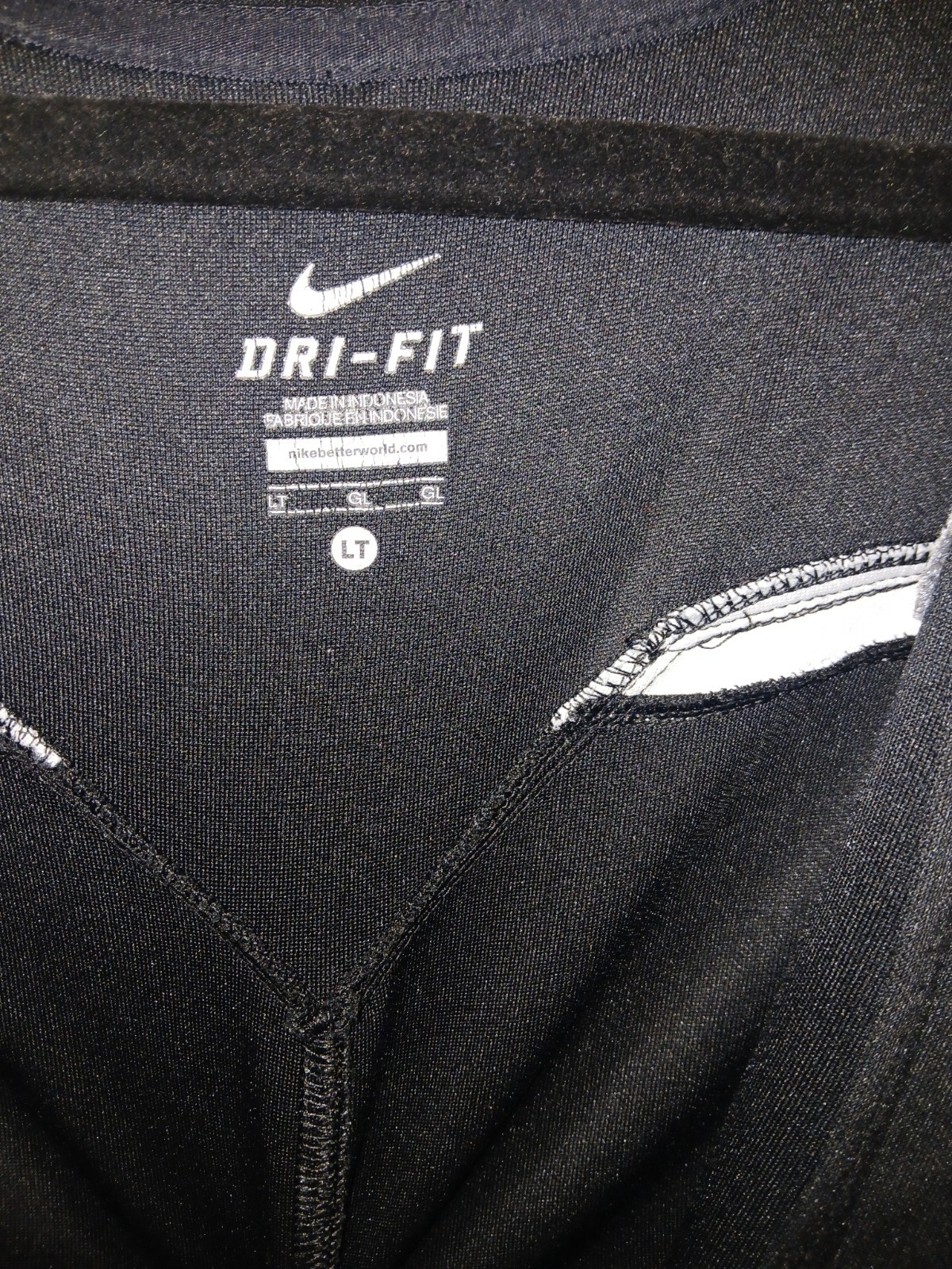 Vintage Nike Dri-FIT Track Jacket Black Idaho Volleyball Women’s Size L LT
