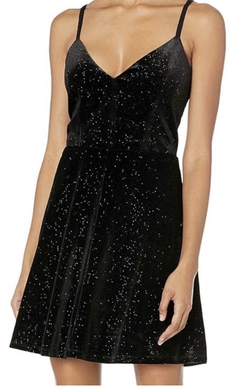 Cosmopolitan X Dress The Population Vida Dress Sz XL RUNS SMALL PTP 17.5”