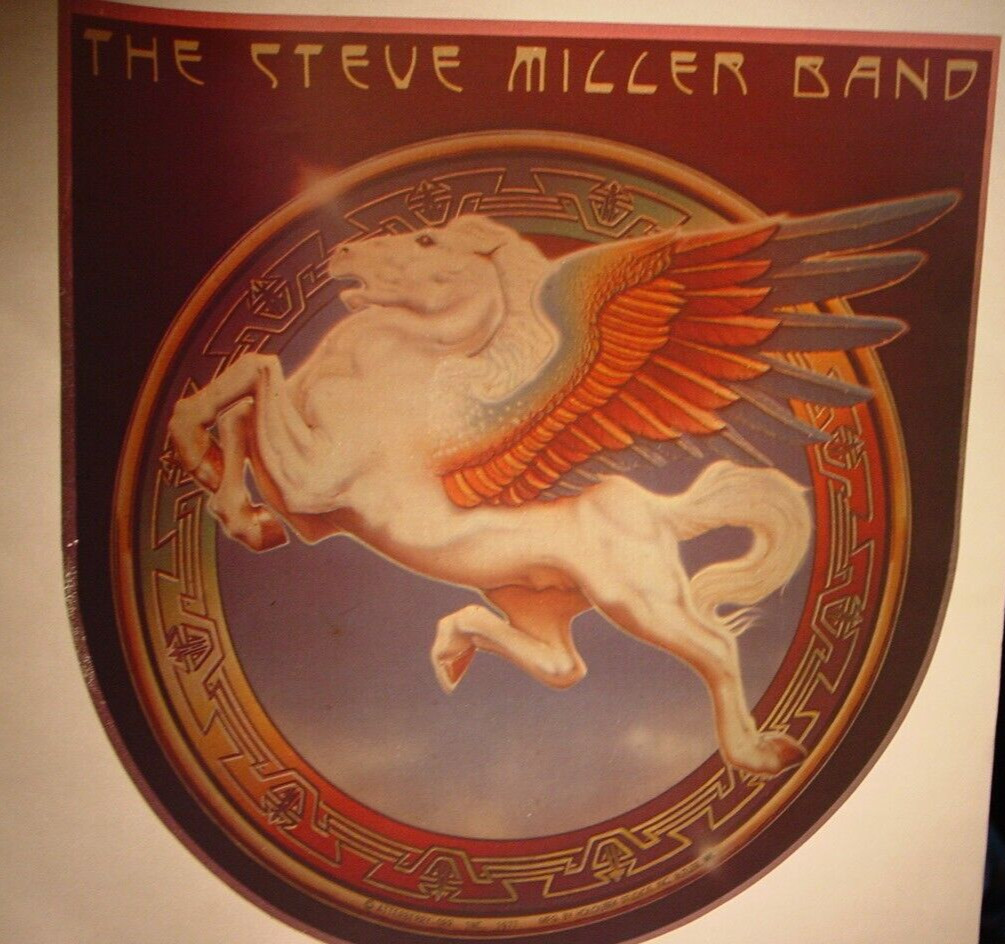 STEVE MILLER BAND 1970’s VINTAGE ROCK & ROLL IRON ON TRANSFER B-11 -NICE!
