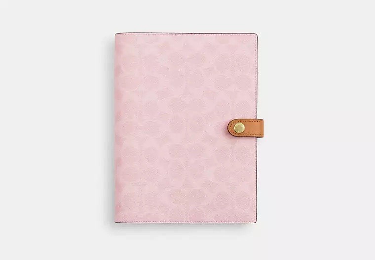 NEW Coach Powder Pink Notebook