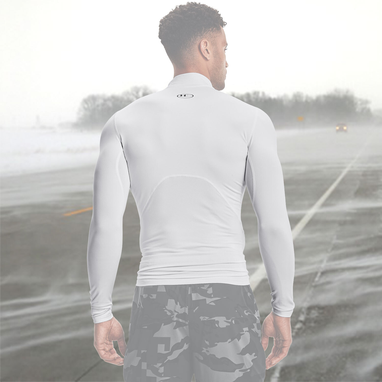 Under Armour Mens ColdGear Long Sleeve Mock Shirt – 1366072 – Free Shipping