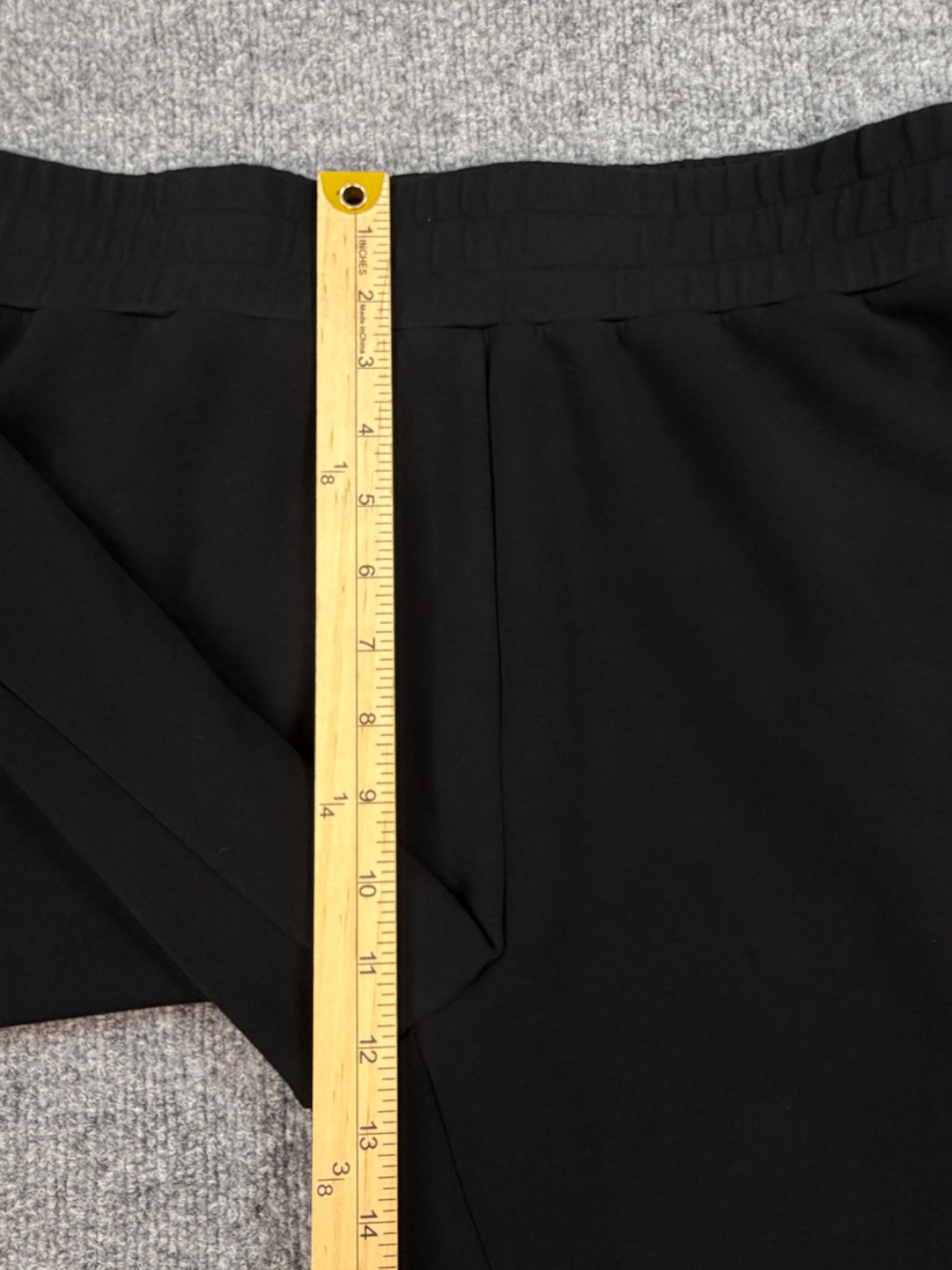 Varley Doublesoft Jogger Pants Womens XL Black Athleisure Lounge Pull On Cozy