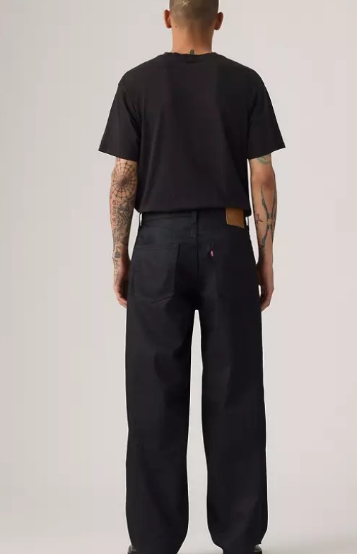LEVI Premium 578 Baggy Coated. Black Choose Size
