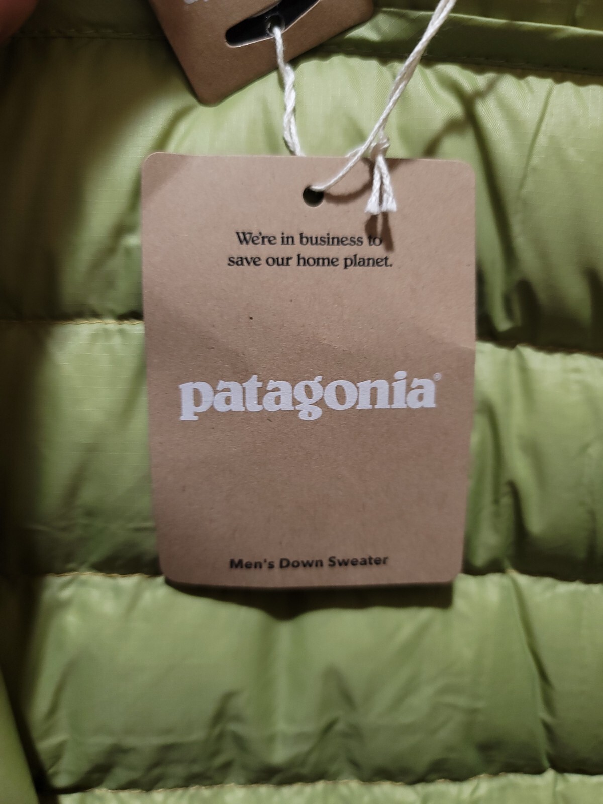 Patagonia Down Sweater Jacket Pufferfish Gold Men’s Small $279 SP24 84675 NWT
