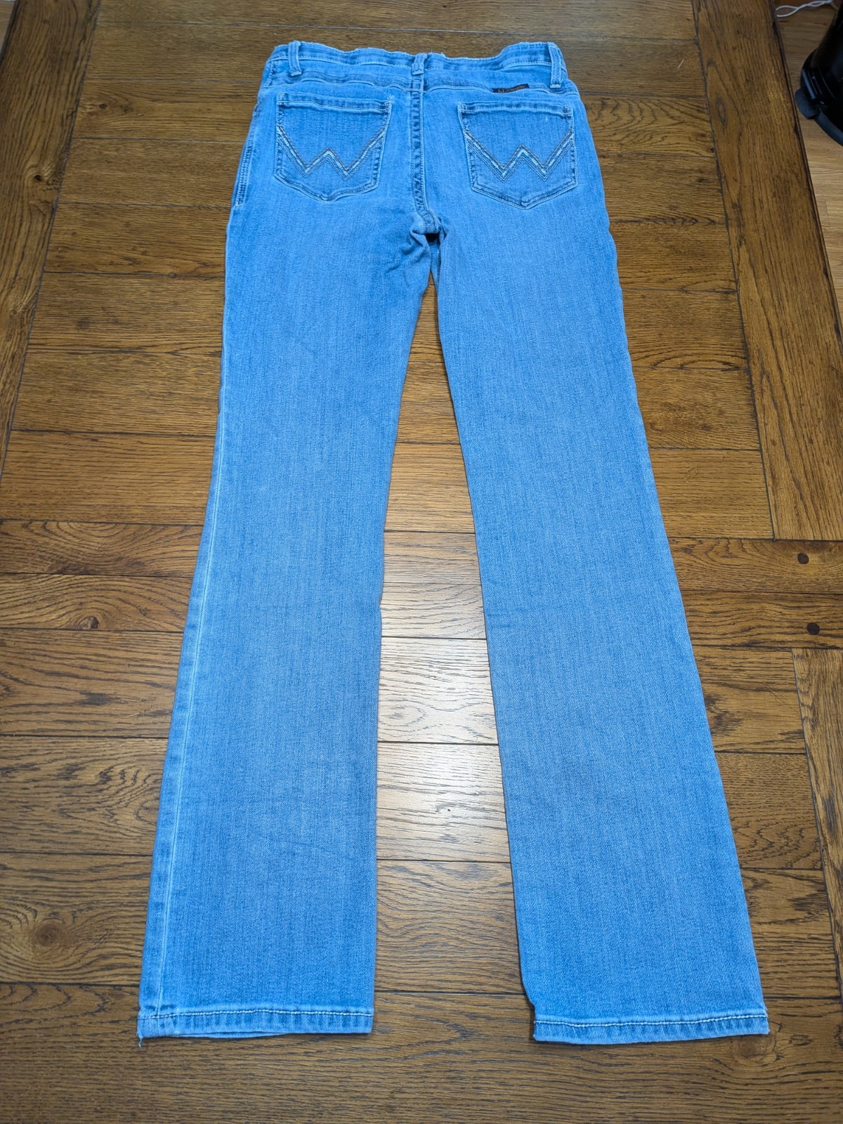 Wrangler Willow The Ultimate Riding Jeans Blue Womens 11×33 Stretch *READ 31×33