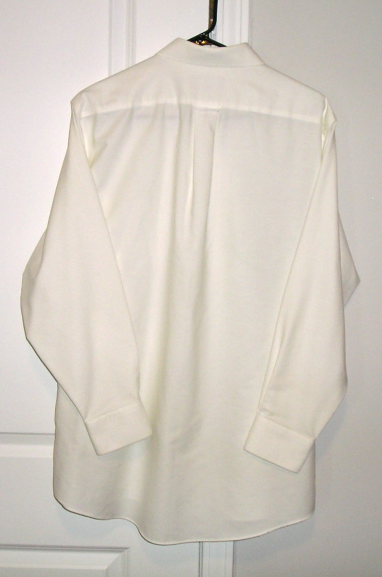 NWOT~STAFFORD ESSENTIALS MENS WHITE CLASSIC FIT THE OXFORD DRESS SHIRT 16-32-33!
