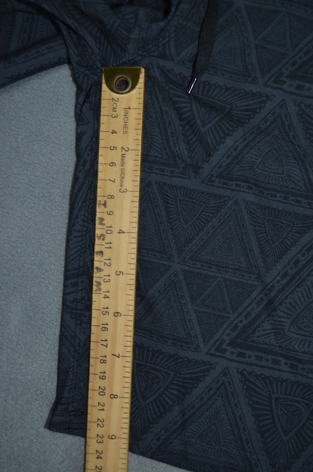 Hurley Phantom Boardshorts Mens 32 Gray/Black 9″ Inseam Aztec 20″ Length New