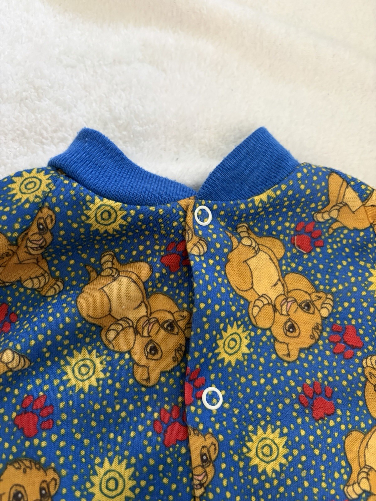 Vintage Lion King Footed Sleeper 6-9m