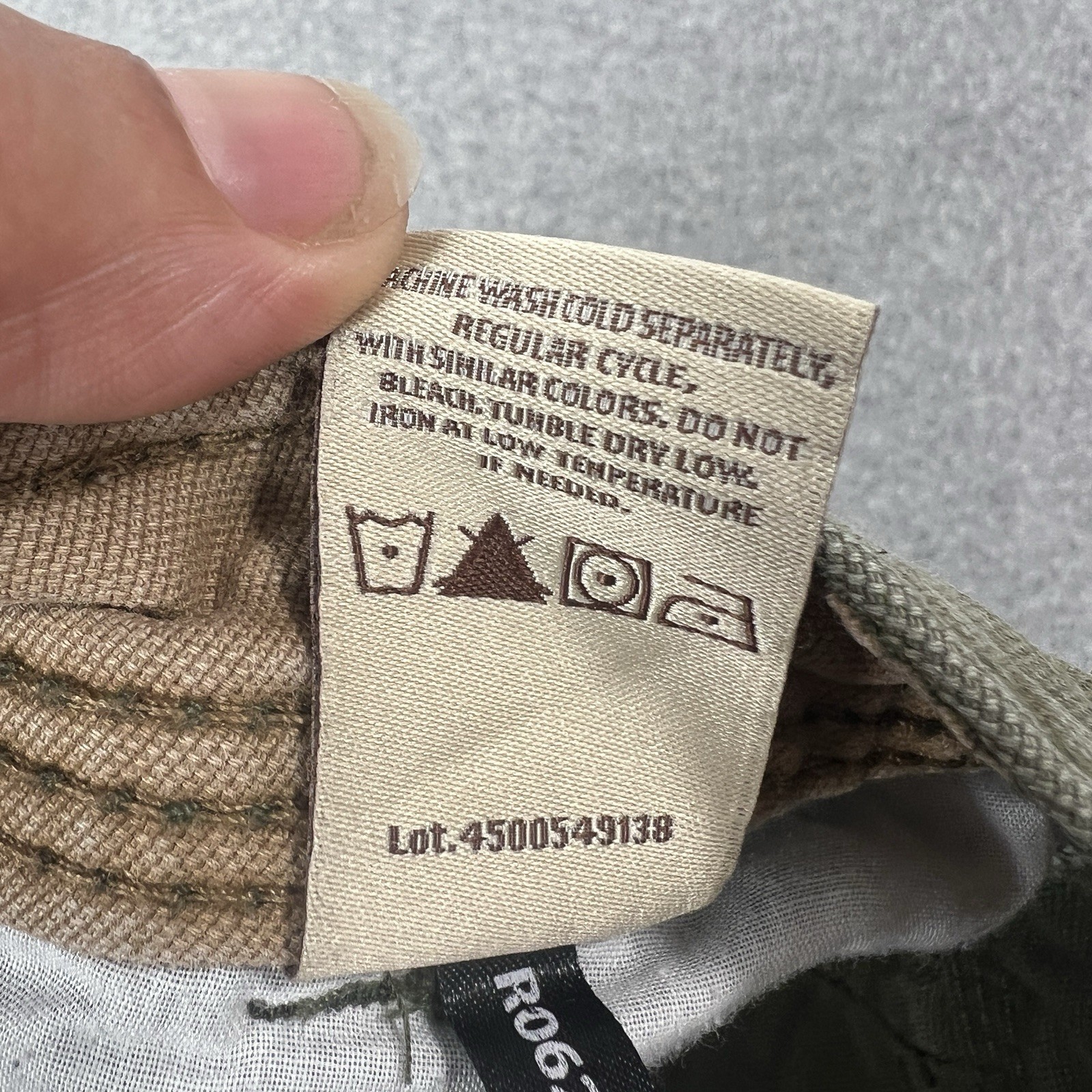 Legendary Outfitters Pants Men 34×30 fits 34×28 Green Canvas Utility Workwear