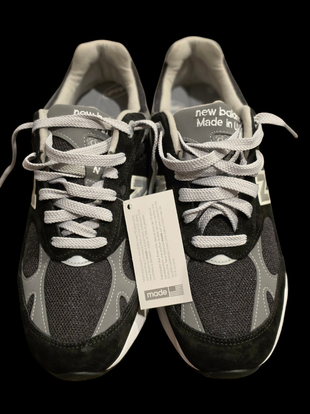 New Balance 993 Made in USA ‘Navy ‘ Men Sneakers Sz 12