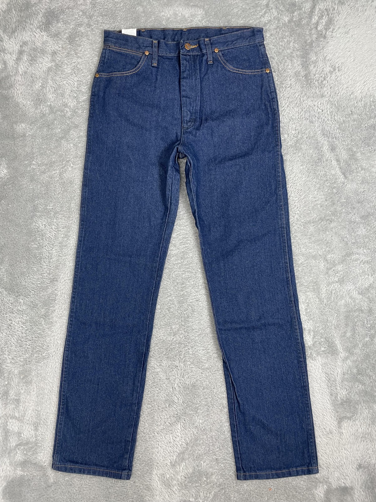 Wrangler Cowboy Cut 13MWZ Jeans Mens 32×36* Blue Bootcut 100% Cotton Denim