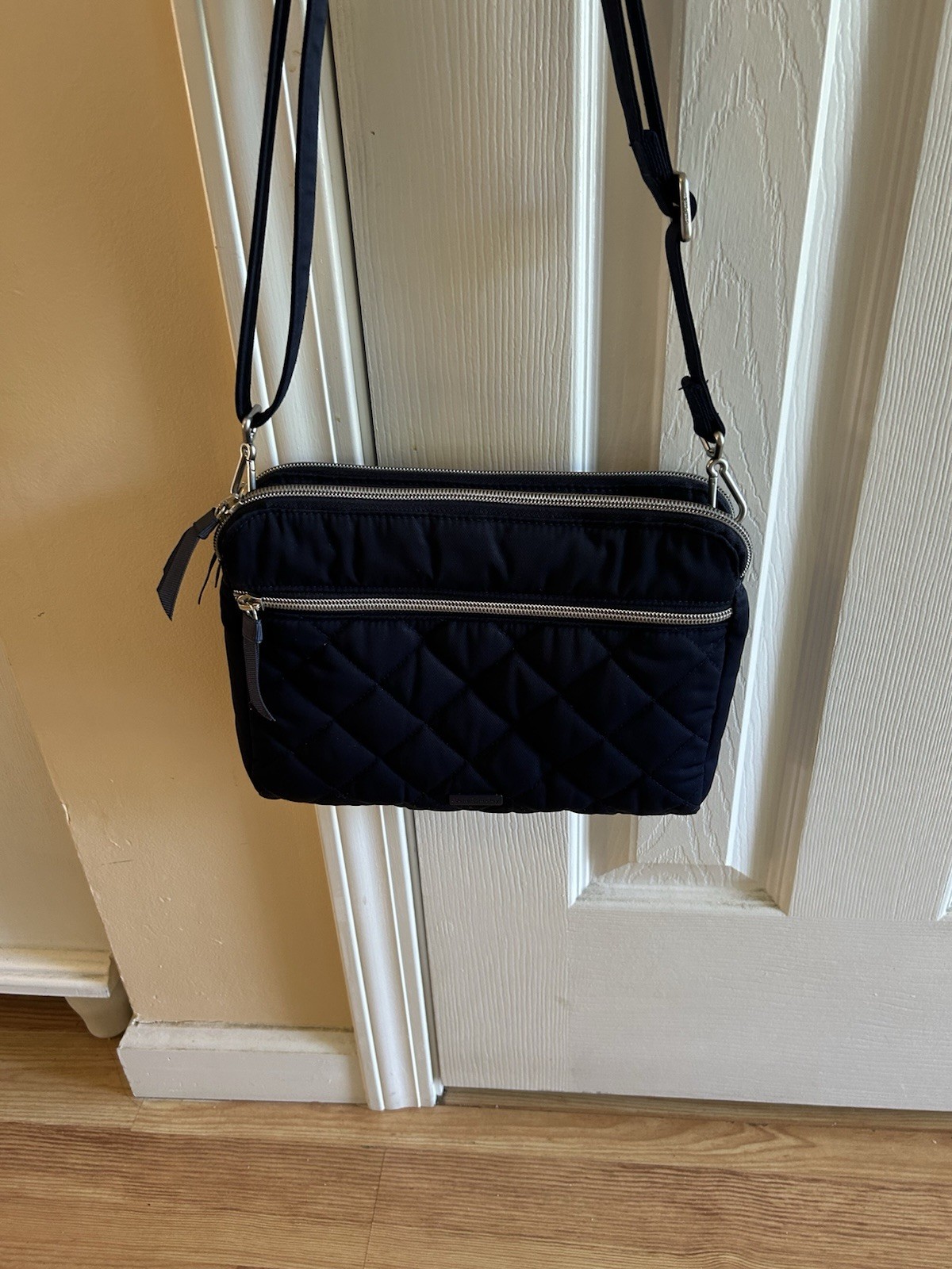 Vera Bradley Midtown Crossbody Bag Floral Lining