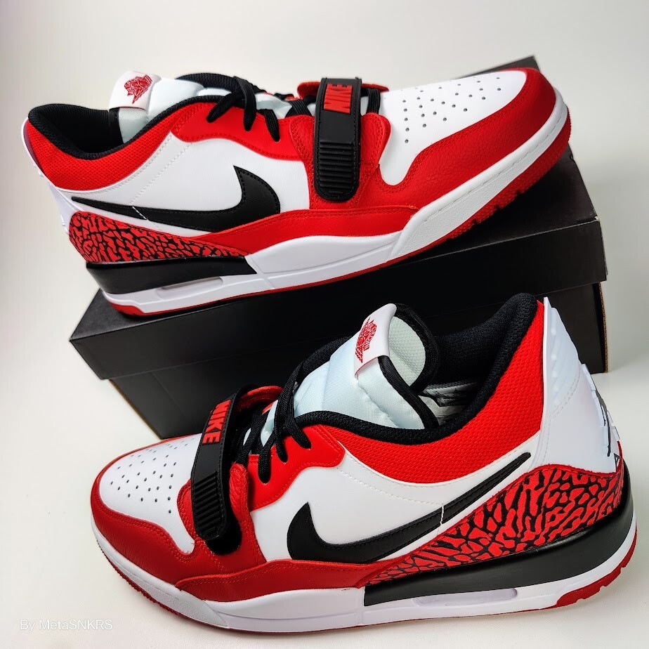 Air Jordan US 13 Men’s White Red Black Nike Retro Chicago Legacy CD7069 116 NIB
