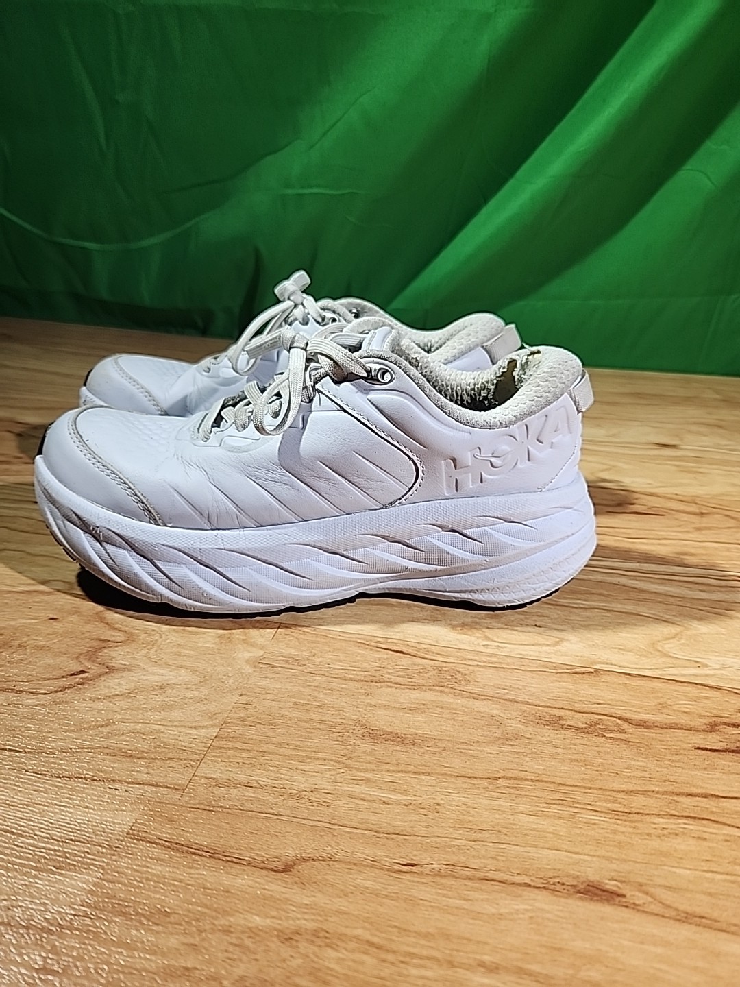 Hoka One Bondi Sneakers White Trail Running EU37 1/3 UK4.5 US 6. 5 D JP23 HK88