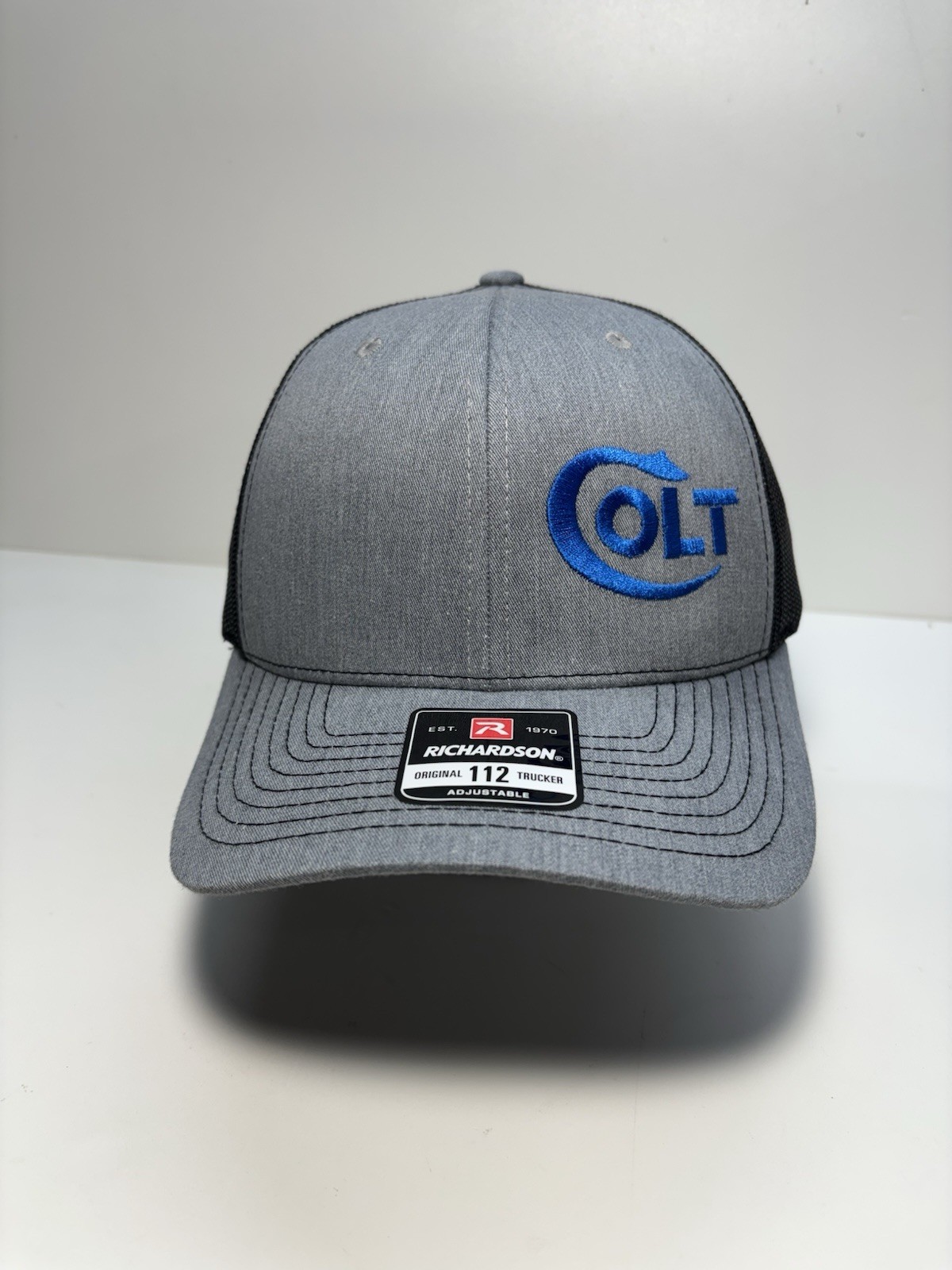 🔥Colt Firearms, Revolver, Gun Logo Hat SnapBack Embroidered Richardson 112 Hat