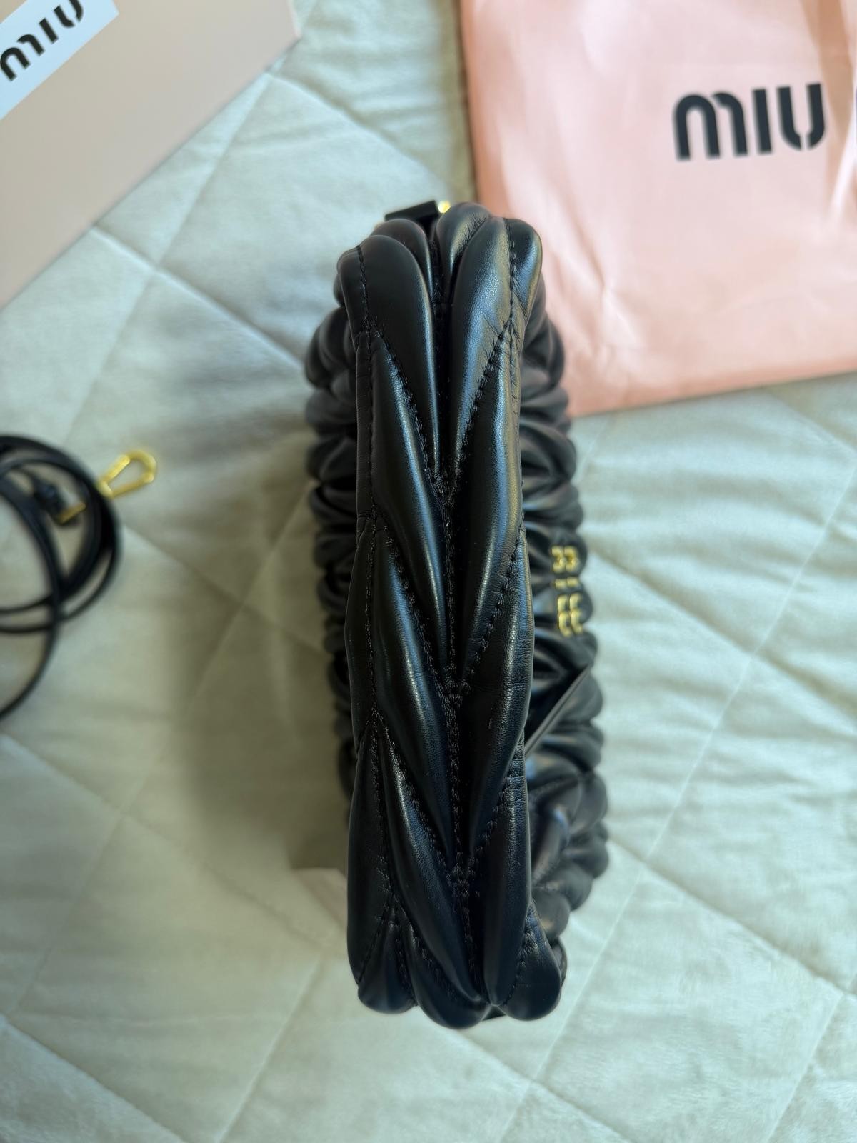 Miu Miu hobo Wander de napa matelassé