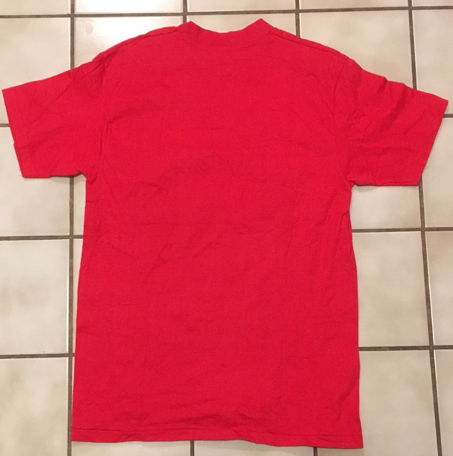 Vintage Ceres High School Royal Scarlet Brgade T Shirt Bagpipes 80s 1980s Size L
