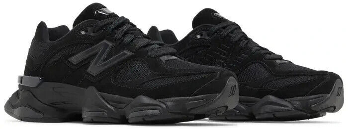 New Balance 9060 Triple Black U9060BPM Mens Running Shoe HOT Sneaker