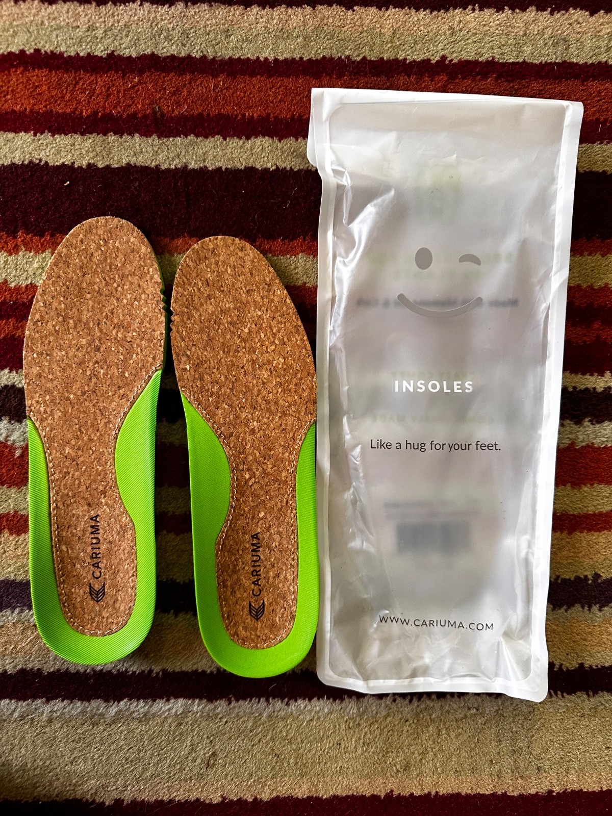NEW Cariuma Insoles Bio-Foam Removable Insole with Cork Size 7 Women 5.5 Men