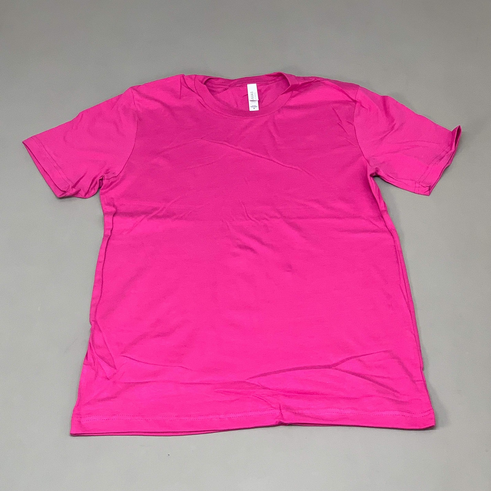 BELLA + CANVAS (12-PACK) Unisex Crewneck Short Sleeve Tees Sz L Berry (New)