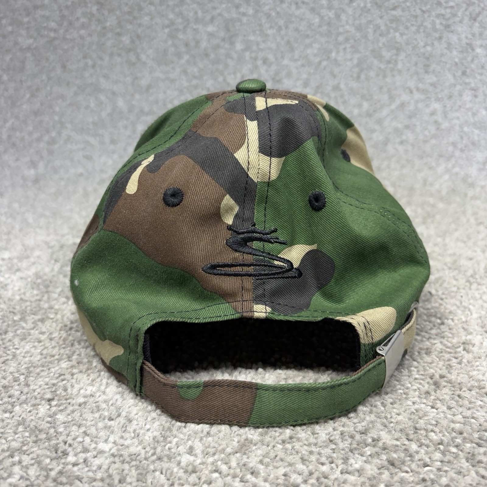 Cobra Puma Golf Camo Snapback Hat Cap Green Brown Black Adjustable One Size
