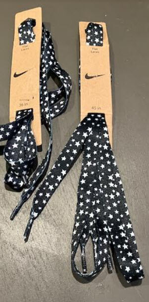 New Converse & Nike Black White Yellow Purple Blue 54 45 39 36 27 Inch Shoelaces