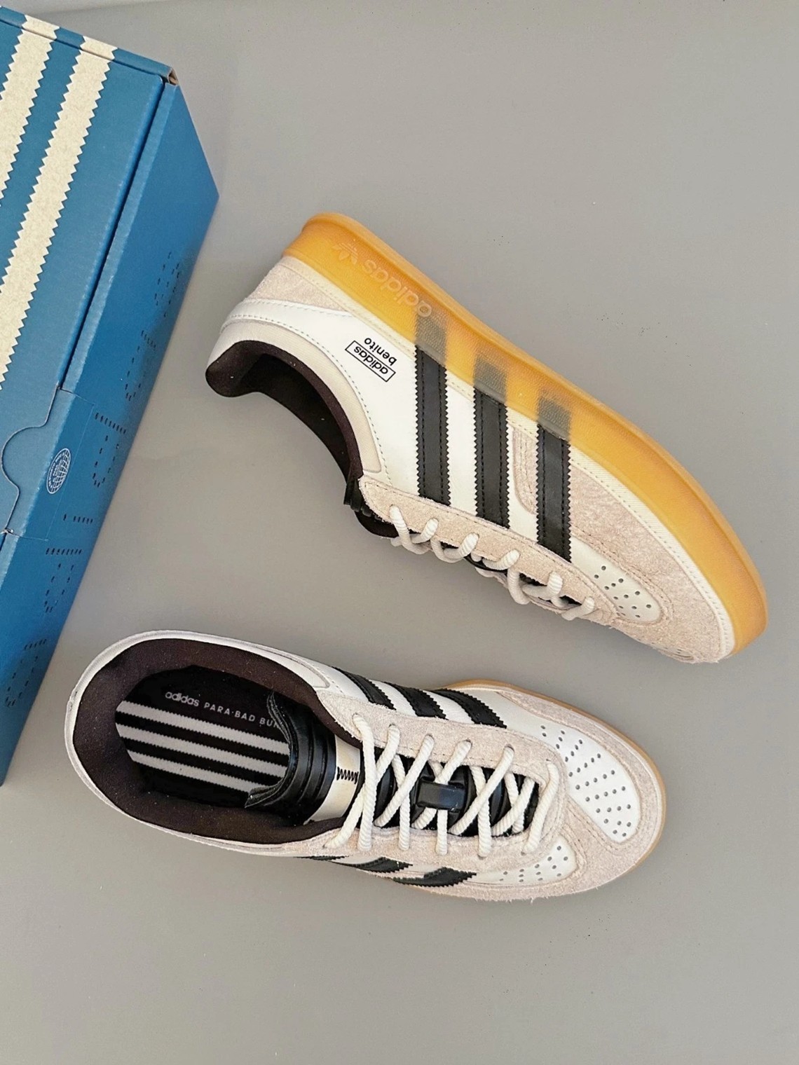 Bad Bunny x adidas Gazelle Indoor Core White Men Lifestyle Sneaker