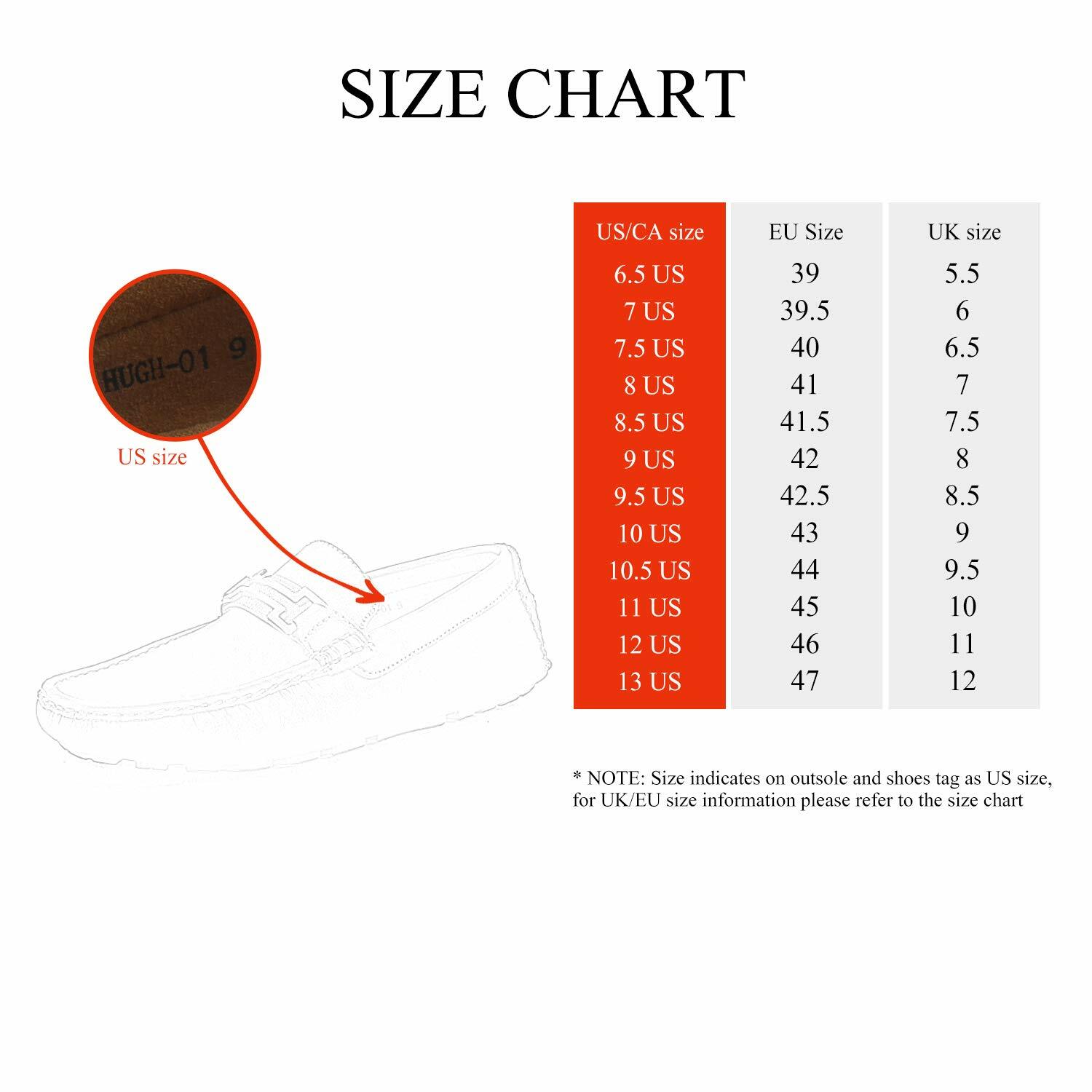 Men Driving Casual Moccasins Leather Loafers Slip On Boat Penny Shoes Size 7-15