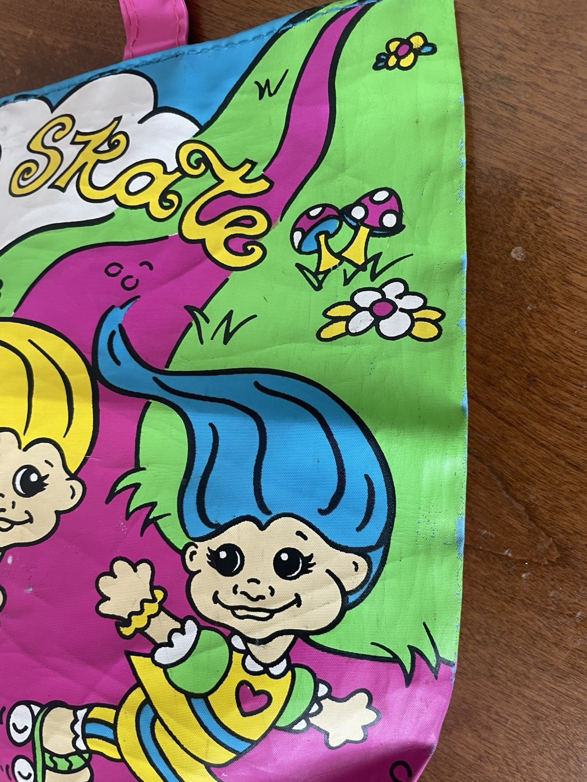 90’s Vintage Trolls Tote Bag Troller Skate