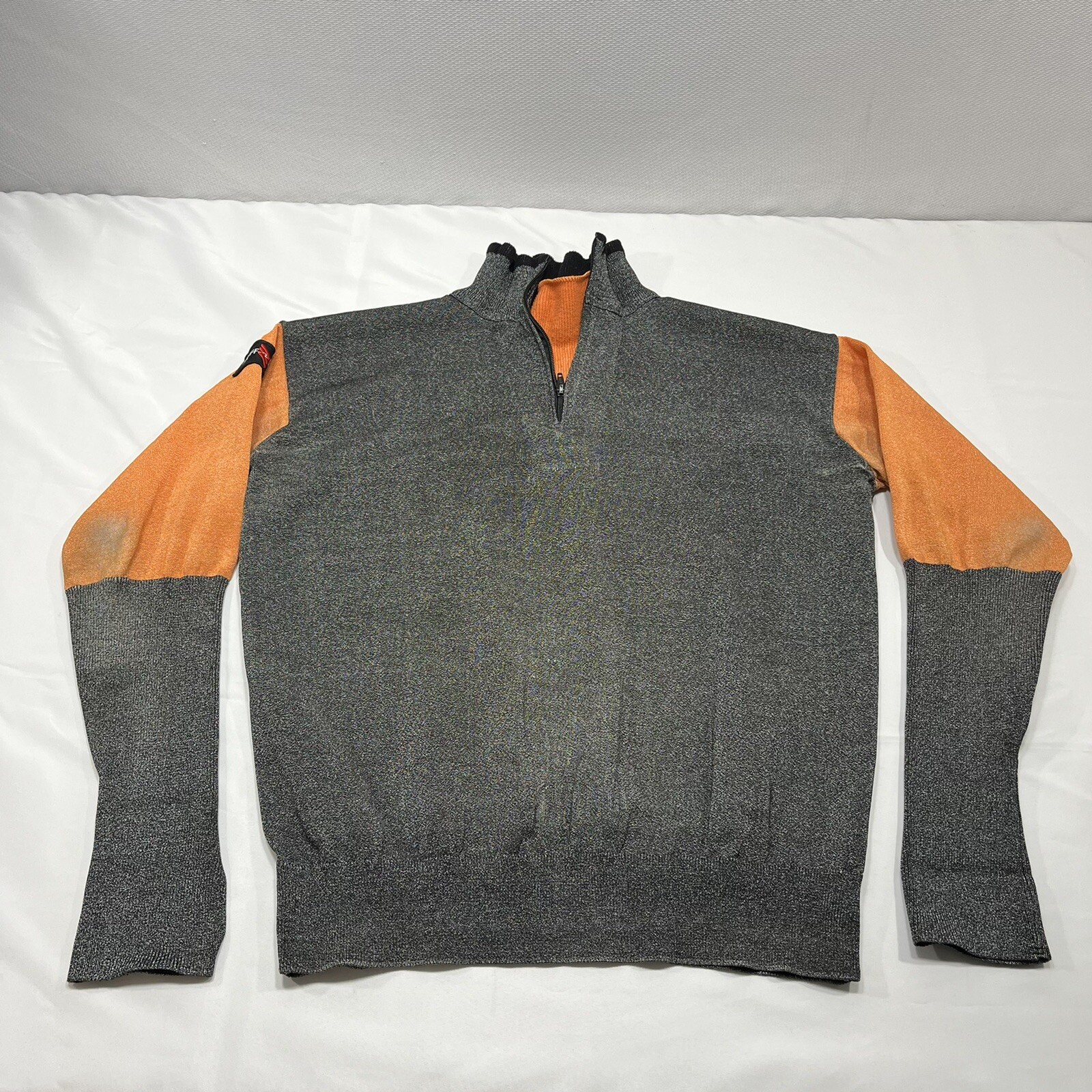 Tuff N Lite Keel Pullover Cut Abrasion Resistant Safety Shirt Mens XL 1/4 Zip