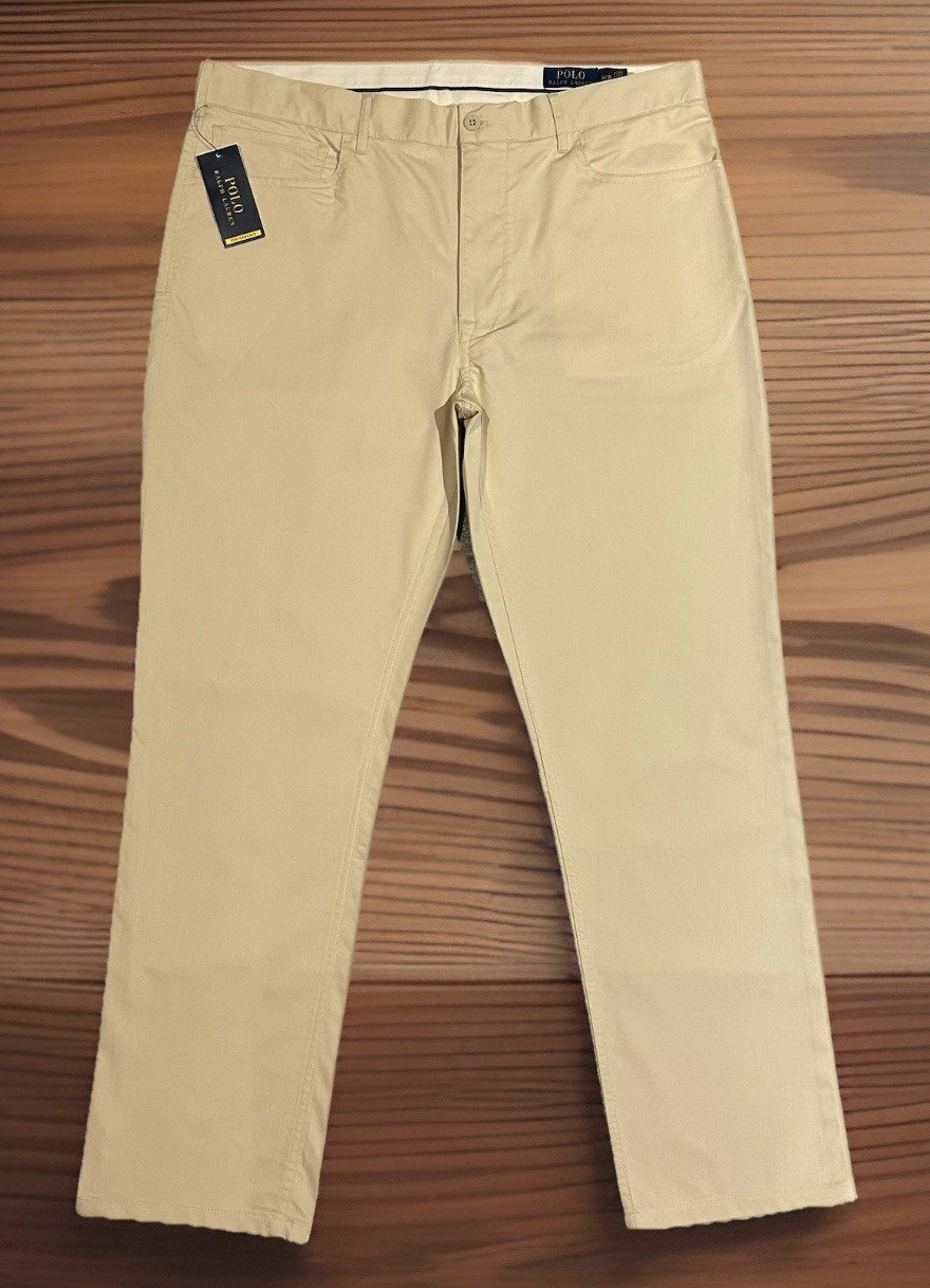 NWT!! Ralph Lauren Polo Golf 5-pocket Performance Pants Men’s 36×30 Basic Sand