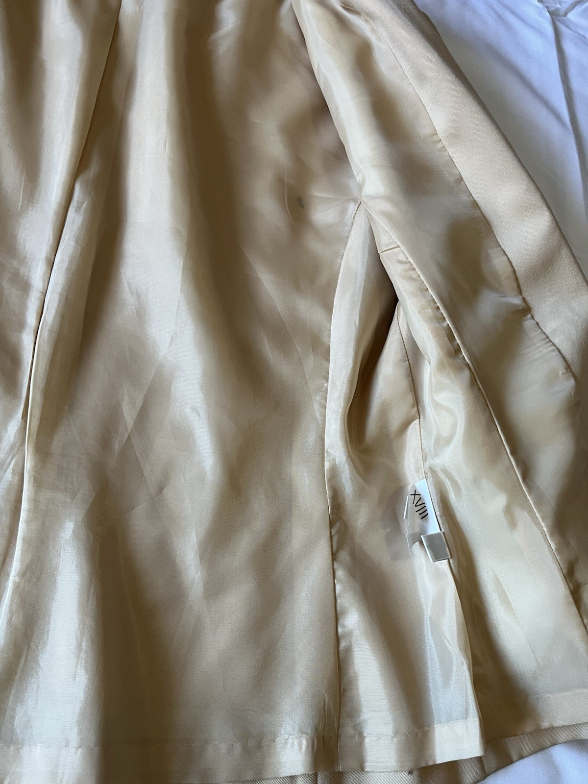 Vintage Pendleton Blazer Womens 6 Ivory Cream Black Trim Pure Virgin Wool USA