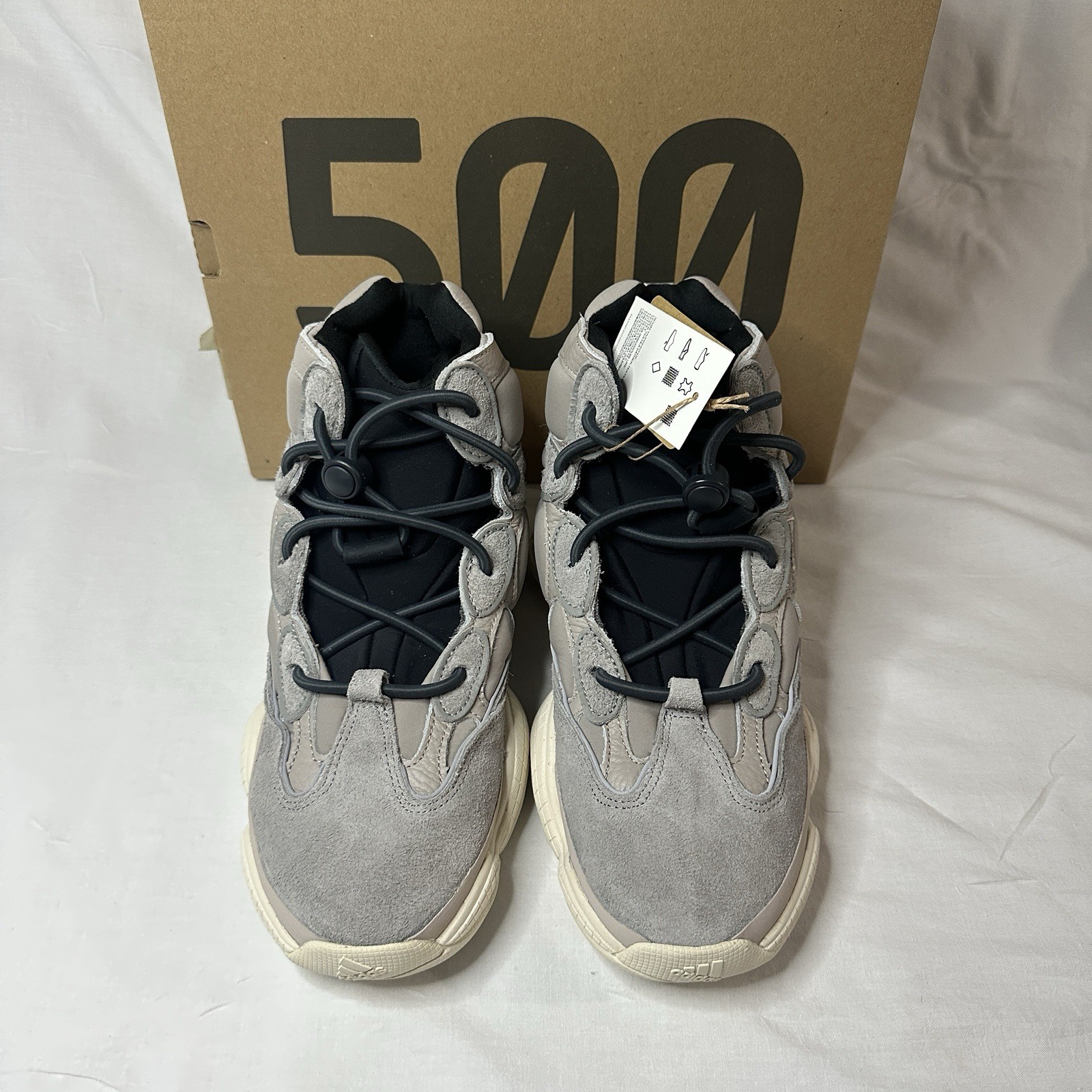 Adidas Yeezy 500 High Mist Stone – Size 9.5 – BRAND NEW – GV7775 – 2021 – DS