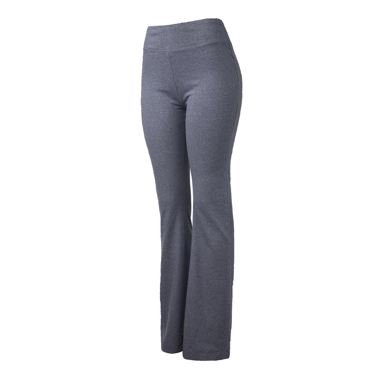 Women Yoga Pants Soft Cotton Wide Waist Band Flare Hem Leg Bootcut Workout Gym