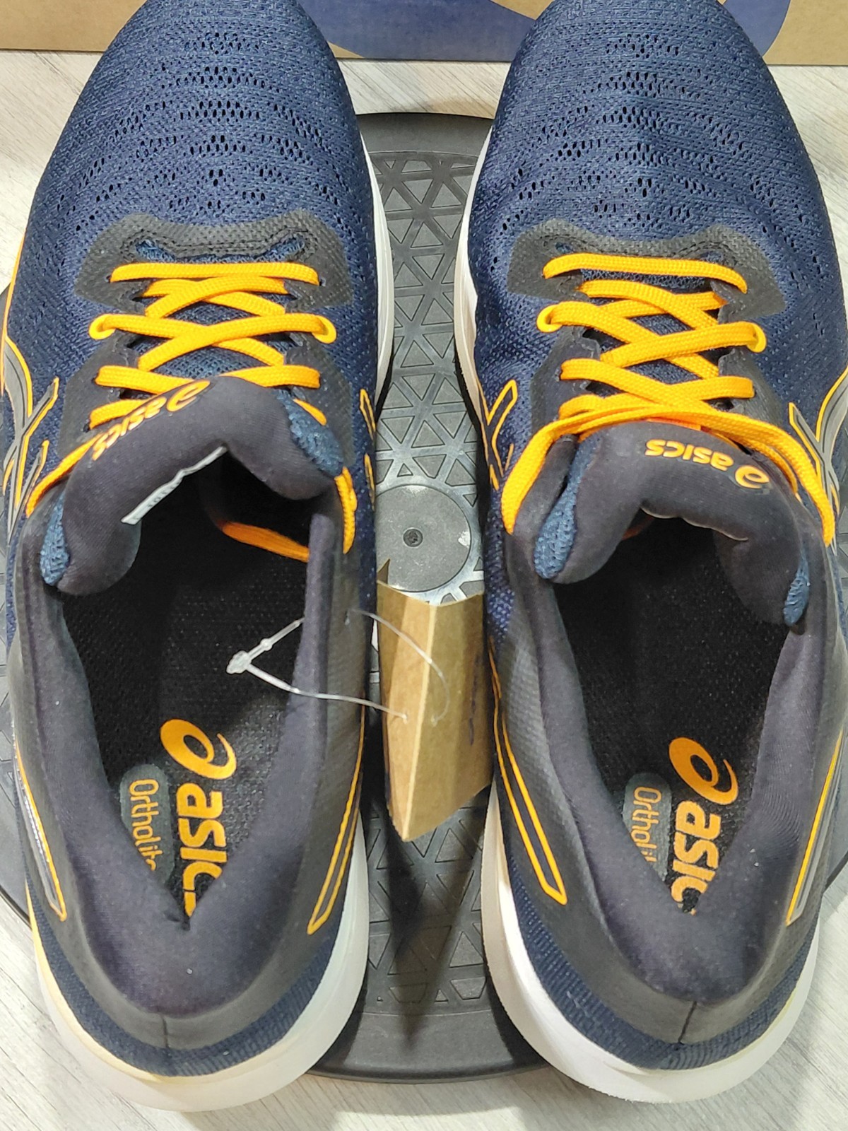 ASICS EZERIDE French Blue/Yellow Men’s 11 Low Top Lace-Up Sneakers 1011B788-401
