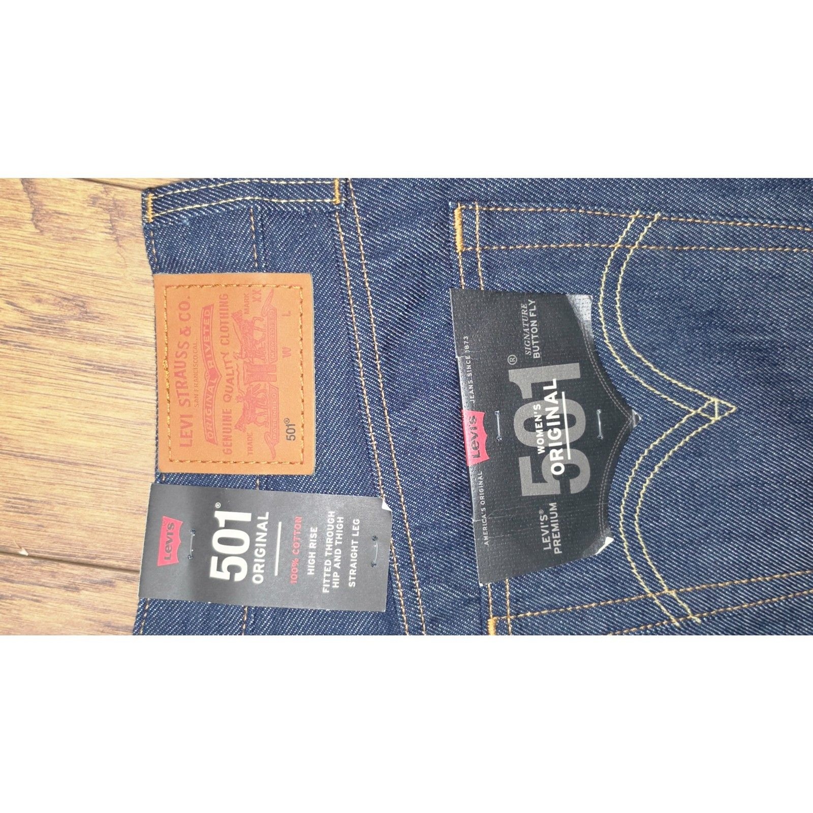 Levi’s Premium 501 Original Fit Jeans – Women’s Size 29×30 – New with Tags