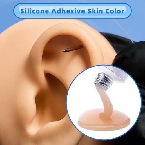 Pcs Silicone Adhesive Glue for Skin Doll Repair Flesh Color Soft Adhesive 2